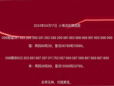3D试机号，今晚的关注焦点