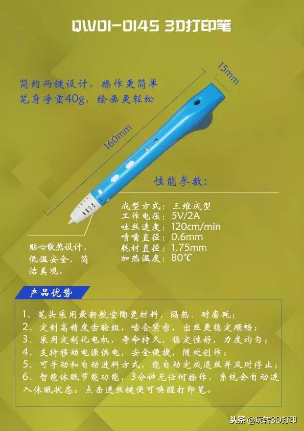 3D打印笔，创意与科技的完美融合