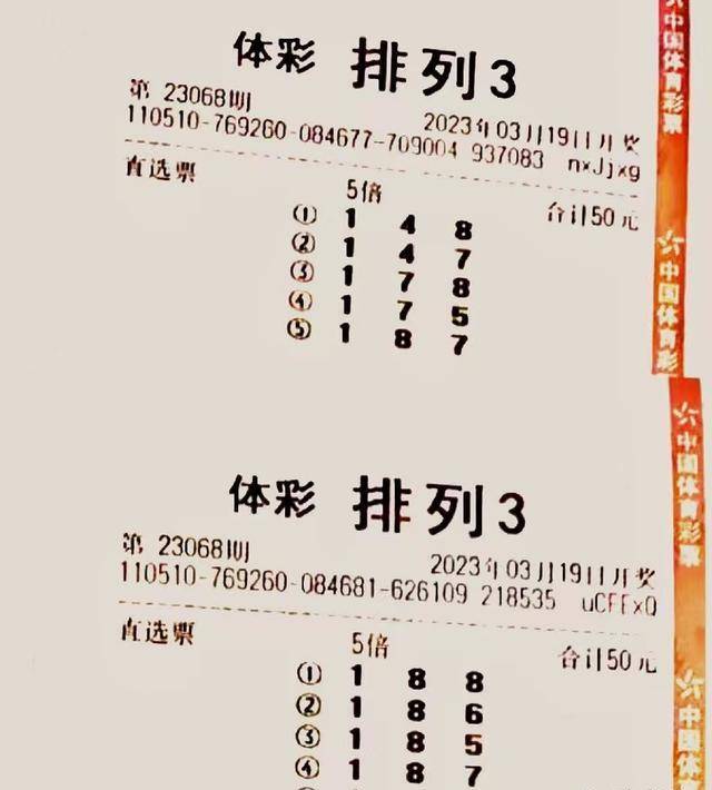探索3D开奖结果列表，揭秘数字背后的奇妙世界